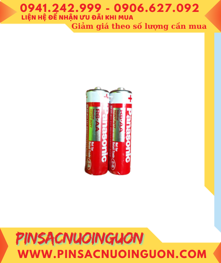 Panasonic R6DWC; Pin tiểu AA 1.5v Panasonic R6DWC Industrial Nội địa Thị trường Nhật _ Vỉ 2viên