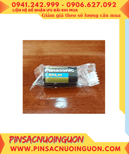 Panasonic CR123A; Pin Panasonic CR123A CR17345 Lithium 3V chính hãng _Xuất xứ Mỹ (USA)