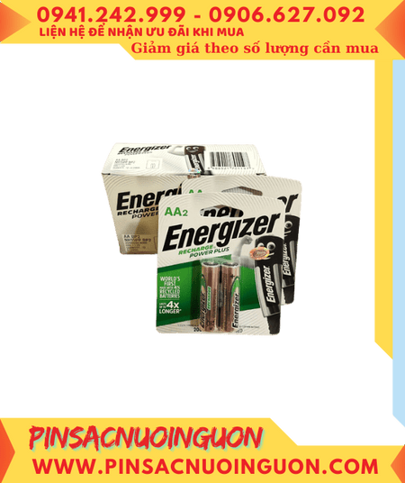COMBO 01HỘP 6vỉ Pin sạc AA 1.2v Energizer NH15-PPRP2 AA2000mAh (Japan) _Giá chỉ 779.000đ/HỘP