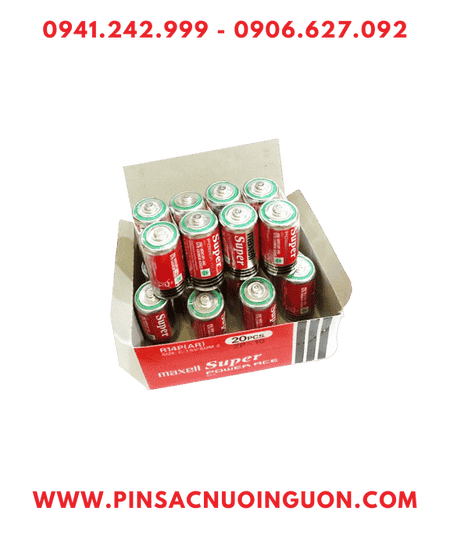 COMBO 1HỘP 20viên Pin Maxell R14P(AR)2P Super Power ACE _Giá chỉ 149.000đ/ HỘP20viên