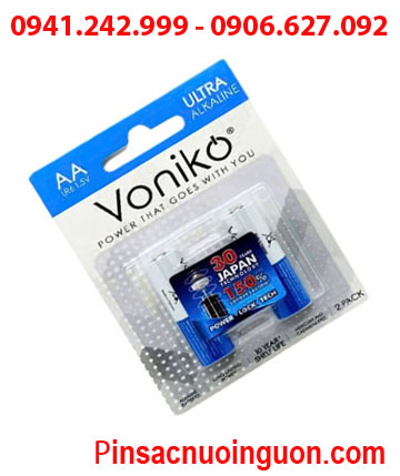 Voniko VO-LR6UD-4B, Pin tiểu AA 1.5v Alkaline Voniko VO-LR6UD-4B/AM3 chính hãng _Loại Vỉ 4 viên