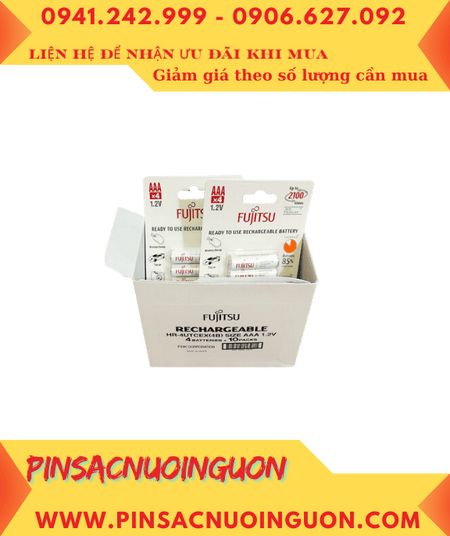 COMBO 1HỘP (40viên) Pin Fujitsu HR-4UTCEX(4B) Type 800mAh (Min 750mAh) Japan _Giá chỉ 2.620.000/HỘP